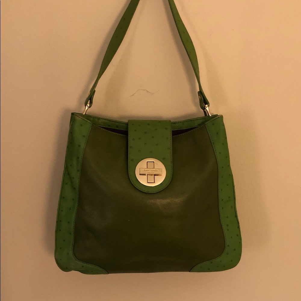 Kate Spade Olive Green Shoulder Bag